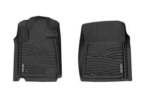 Toyota Tundra Floor Mats - Front - Rough Country - Flex-Fit - '14-'21